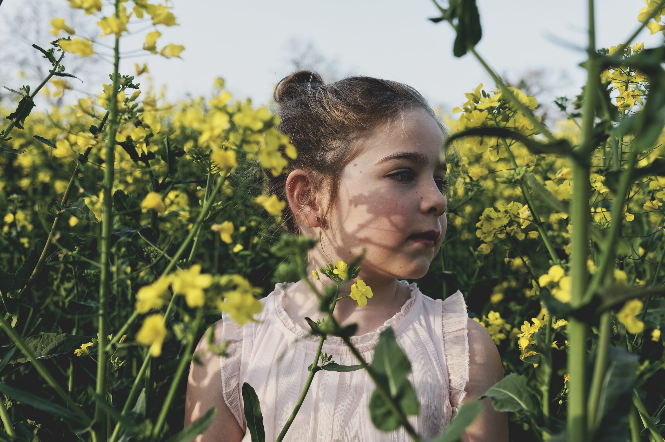 Séance Famille – Au coeur des champs de Colza – Fougères