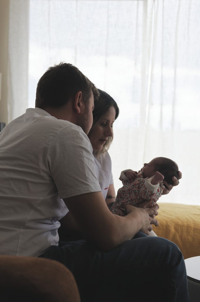 Séance photo naissance Granville - Normandie